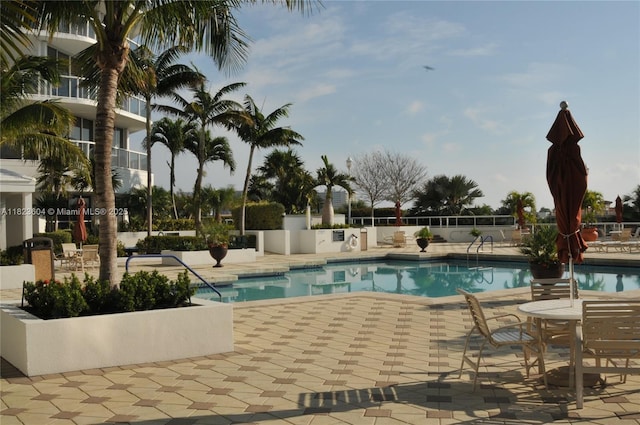 3802 NE 207th St Unit 601, Aventura, FL 33180 - community pool featuring a patio area