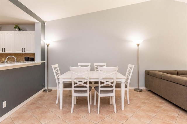2020 Andromeda Ln, Weston, FL 33327 - dining space with light tile patterned floors and baseboards