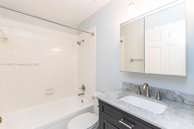2020 Andromeda Ln, Weston, FL 33327 - bathroom featuring vanity and shower / tub combination