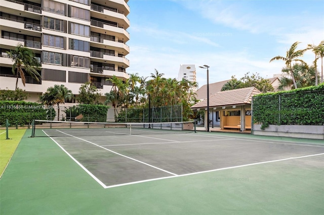 520 Brickell Key Dr Unit A1404, Miami, FL 33131 - view of tennis court