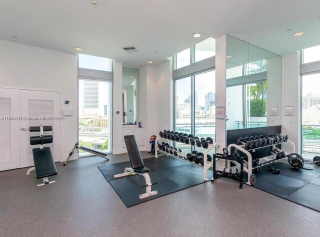 350 S Miami Ave Unit 2303, Miami, FL 33130 - view of gym