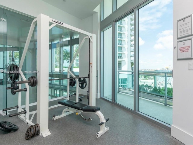 350 S Miami Ave Unit 2303, Miami, FL 33130 - view of exercise room
