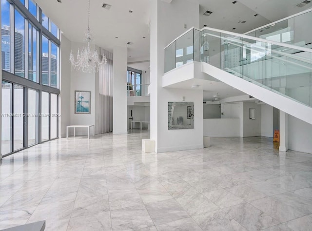 350 S Miami Ave Unit 2303, Miami, FL 33130 - community lobby with a towering ceiling