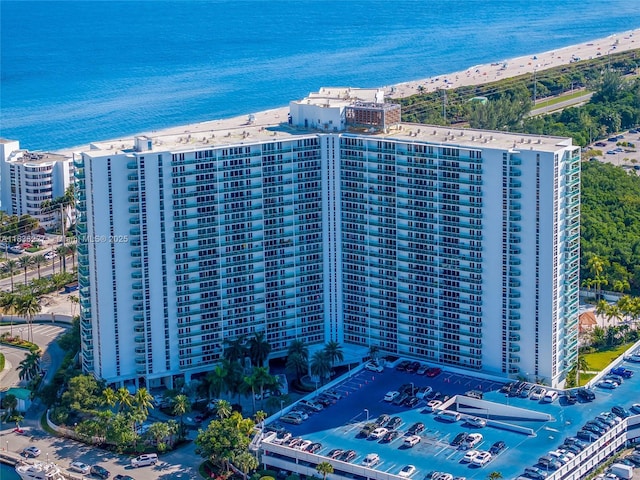 100 Bayview Dr Unit 1905, Sunny Isles Beach, FL 33160 - bird's eye view of unending shoreline