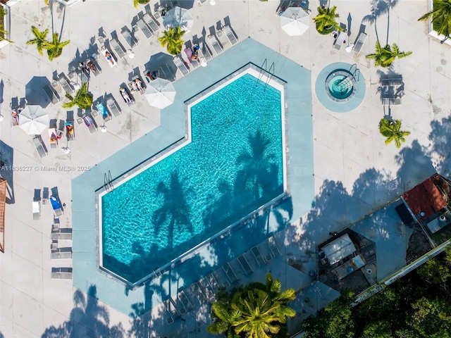 100 Bayview Dr Unit 1905, Sunny Isles Beach, FL 33160 - aerial view of a pool area