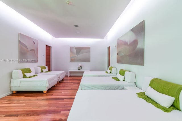 1040 Biscayne Blvd Unit 2402, Miami, FL 33132 - bedroom featuring wood finished floors
