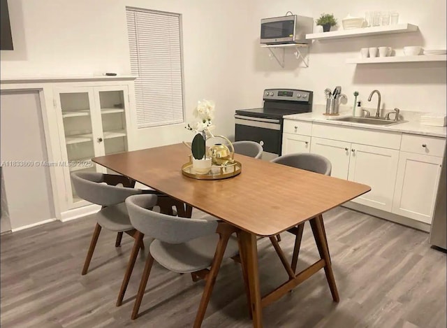2993 SW 16th Ter, Miami, FL 33145 - dining space featuring wood finished floors