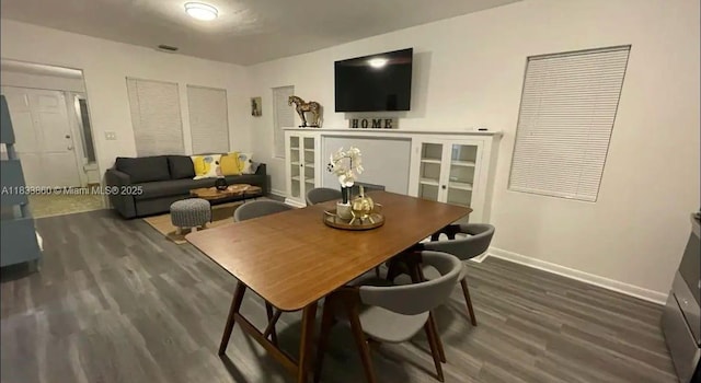 2993 SW 16th Ter, Miami, FL 33145 - dining area with wood finished floors and baseboards