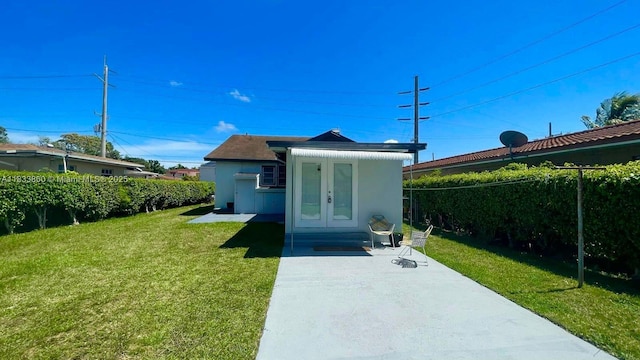 2993 SW 16th Ter, Miami, FL 33145 - view of outbuilding with french doors