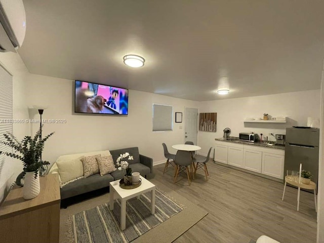 2993 SW 16th Ter, Miami, FL 33145 - living area with light wood-type flooring and baseboards