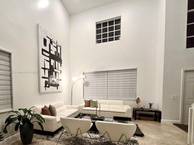 547 Cascade Falls Dr, Weston, FL 33327 - living room featuring a towering ceiling