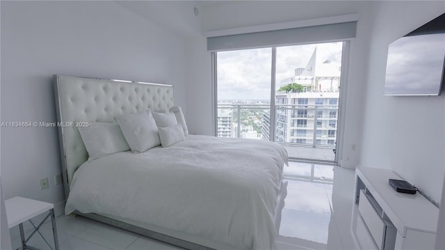 1080 Brickell Ave Unit 4209, Miami, FL 33131 - tiled bedroom featuring a city view