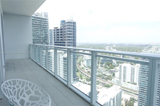 1080 Brickell Ave Unit 4209, Miami, FL 33131 - balcony with a city view