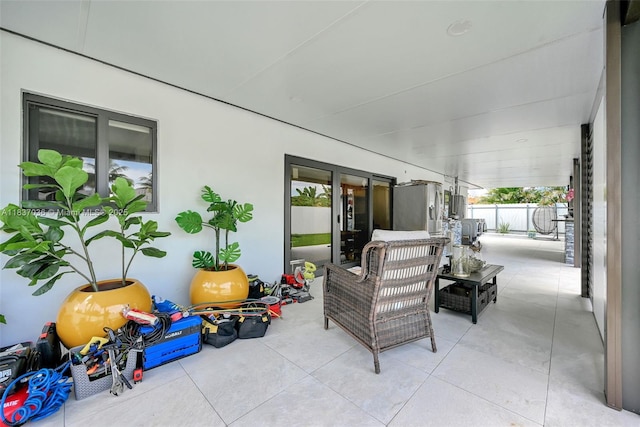 11055 NW 59th Ct, Hialeah, FL 33012 - view of patio / terrace featuring an outdoor hangout area