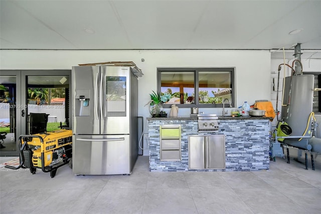 11055 NW 59th Ct, Hialeah, FL 33012 - view of patio / terrace with area for grilling and water heater