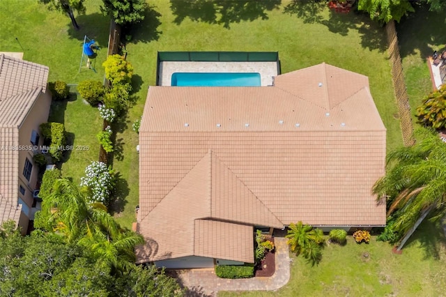 11321 NW 1st Ct, Coral Springs, FL 33071 - view from above of property with a pool