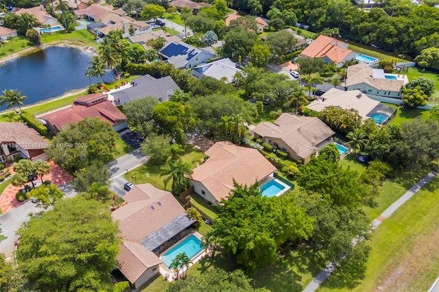 11321 NW 1st Ct, Coral Springs, FL 33071 - aerial perspective of suburban area with a pool area and a large body of water