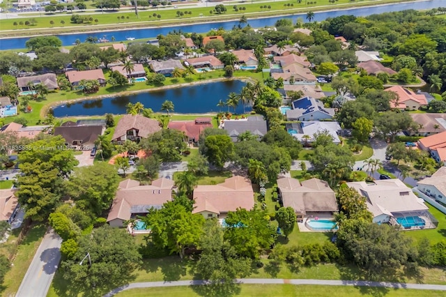 11321 NW 1st Ct, Coral Springs, FL 33071 - aerial perspective of suburban area featuring a nearby body of water