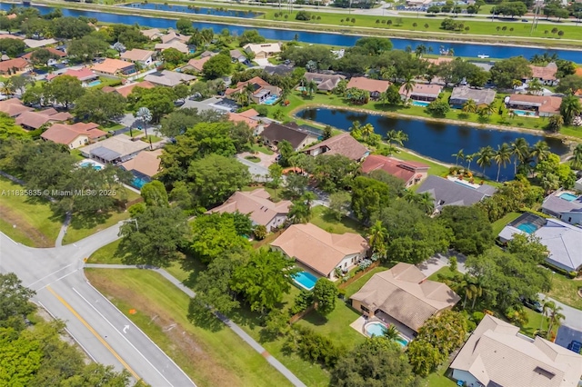 11321 NW 1st Ct, Coral Springs, FL 33071 - aerial view of residential area featuring a nearby body of water