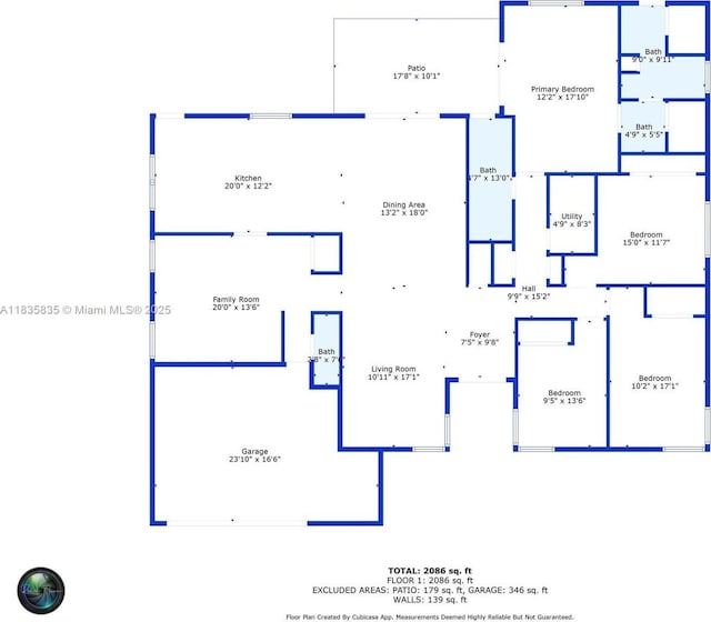 11321 NW 1st Ct, Coral Springs, FL 33071 - view of property floor plan