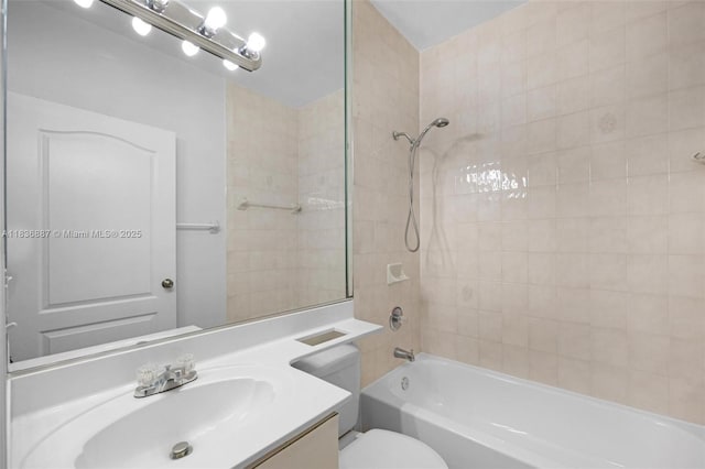 7506 W 20th Ave Unit 206, Hialeah, FL 33016 - bathroom with vanity and shower / bathtub combination