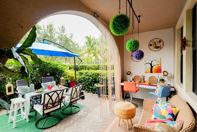 2954 NW 124th Way, Sunrise, FL 33323 - view of patio featuring outdoor dining area