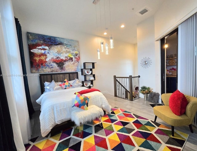 2954 NW 124th Way, Sunrise, FL 33323 - bedroom with recessed lighting and wood finished floors