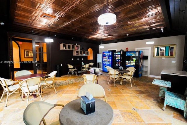 2954 NW 124th Way, Sunrise, FL 33323 - interior space with an ornate ceiling and baseboards