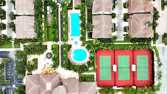 2954 NW 124th Way, Sunrise, FL 33323 - drone / aerial view of a pool