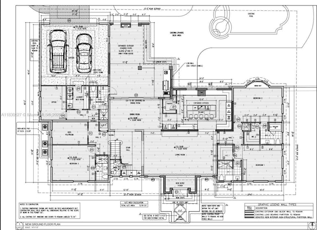 309 NE 99th St, Miami Shores, FL 33138 - view of home floor plan