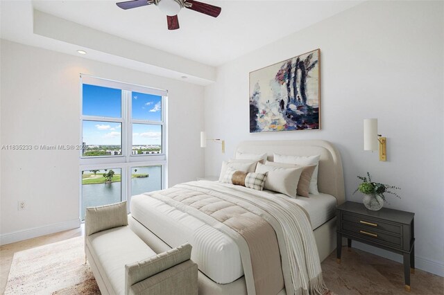 20000 E Country Club Dr Unit Ts02, Aventura, FL 33180 - bedroom with recessed lighting and ceiling fan