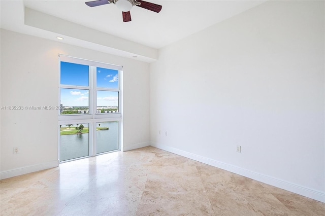 20000 E Country Club Dr Unit Ts02, Aventura, FL 33180 - spare room featuring ceiling fan and recessed lighting