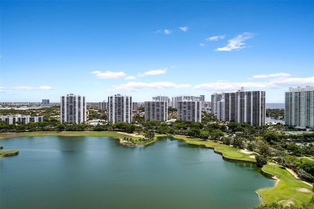 20000 E Country Club Dr Unit Ts02, Aventura, FL 33180 - view of urban area with a large body of water and a local golf course