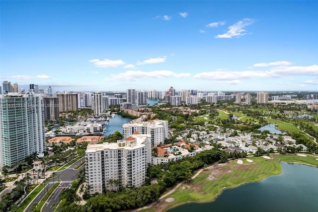 20000 E Country Club Dr Unit Ts02, Aventura, FL 33180 - view of urban area featuring a nearby body of water and a golf course
