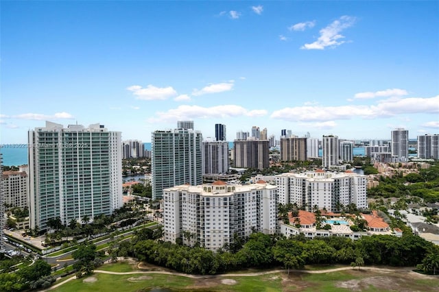 20000 E Country Club Dr Unit Ts02, Aventura, FL 33180 - skyline view with a nearby body of water and a local golf course
