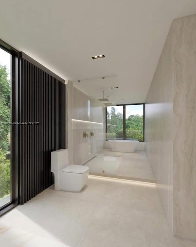 4050 Loquat Ave, Coconut Grove, FL 33133 - bathroom featuring a walk in shower and plenty of natural light