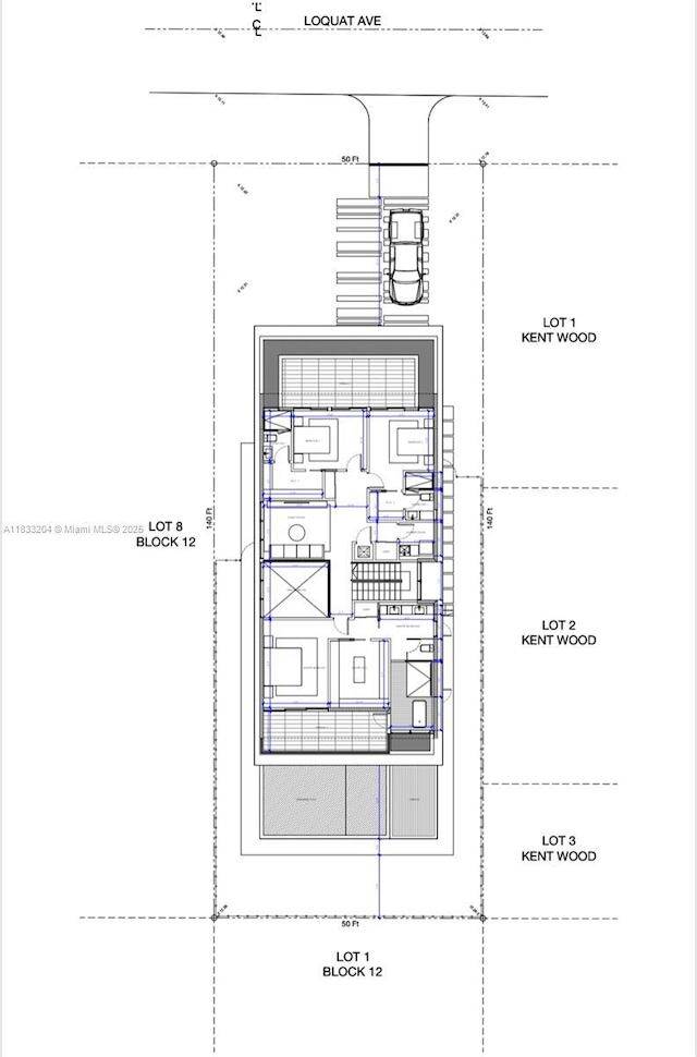 4050 Loquat Ave, Coconut Grove, FL 33133 - view of home floor plan