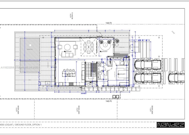 4050 Loquat Ave, Coconut Grove, FL 33133 - view of floor plan / room layout