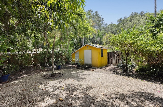 4050 Loquat Ave, Coconut Grove, FL 33133 - fenced backyard with a shed