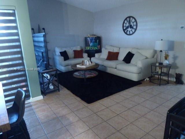 15299 SW 45th Ter Unit G-63, Miami, FL 33185 - living room with light tile patterned flooring