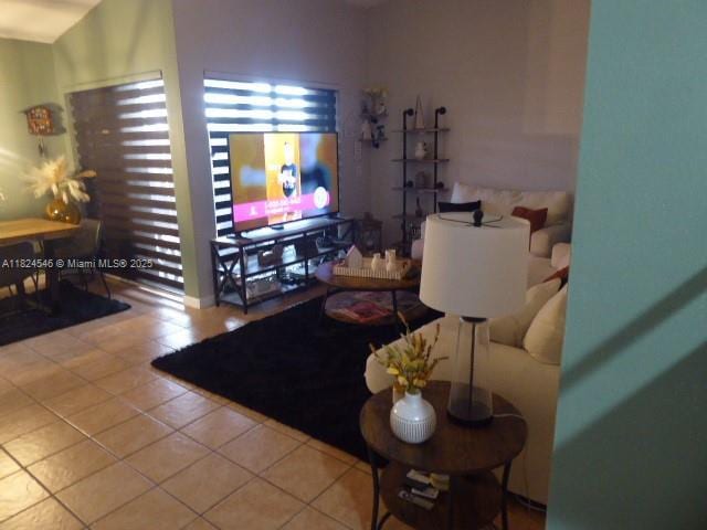 15299 SW 45th Ter Unit G-63, Miami, FL 33185 - living area with tile patterned floors