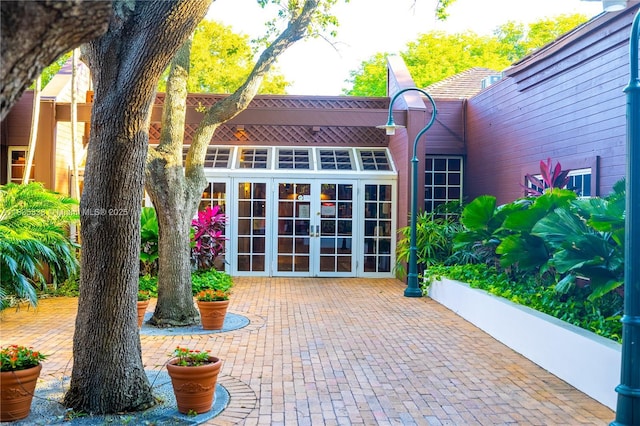 4000 Towerside Ter Unit 1507, Miami, FL 33138 - view of patio / terrace with french doors