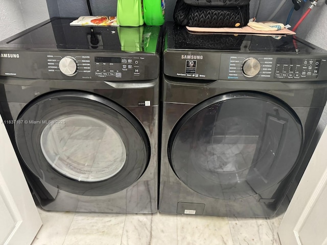 4301 SW 160th Ave Unit 215, Miramar, FL 33027 - laundry room with separate washer and dryer