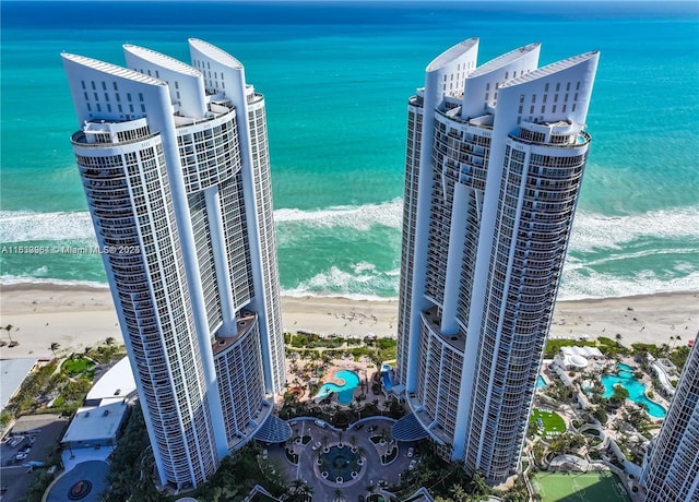 18101 Collins Ave Unit Ph5104, Sunny Isles Beach, FL 33160 - drone / aerial view of expansive beach