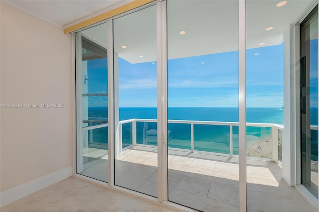 18101 Collins Ave Unit Ph5104, Sunny Isles Beach, FL 33160 - balcony with a water view