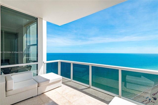18101 Collins Ave Unit Ph5104, Sunny Isles Beach, FL 33160 - balcony with a water view