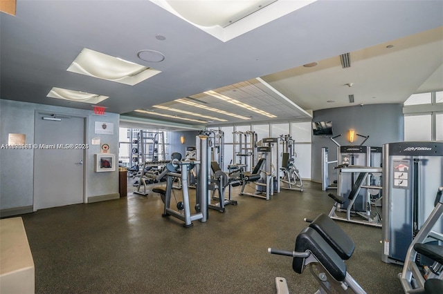 18101 Collins Ave Unit Ph5104, Sunny Isles Beach, FL 33160 - view of exercise room