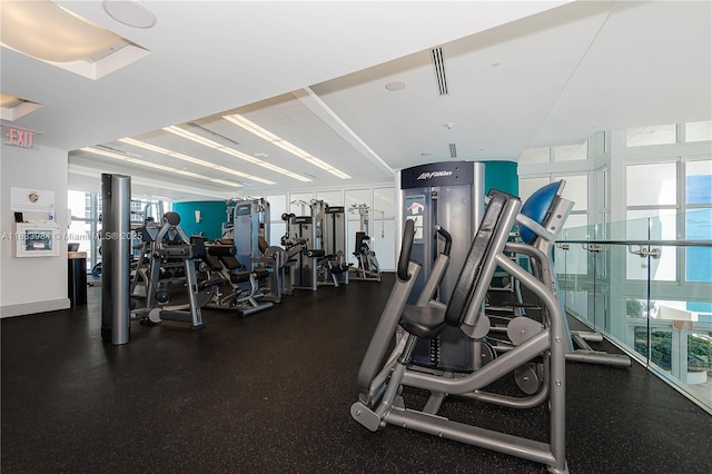 18101 Collins Ave Unit Ph5104, Sunny Isles Beach, FL 33160 - view of gym