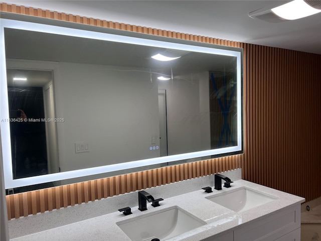3589 S Ocean Blvd Unit 914, South Palm Beach, FL 33480 - bathroom featuring double vanity