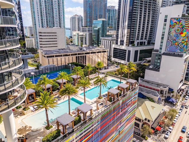 801 S Miami Ave Unit 1210, Miami, FL 33130 - view of urban area featuring a pool
